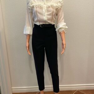 Uterque Black pants Size XL